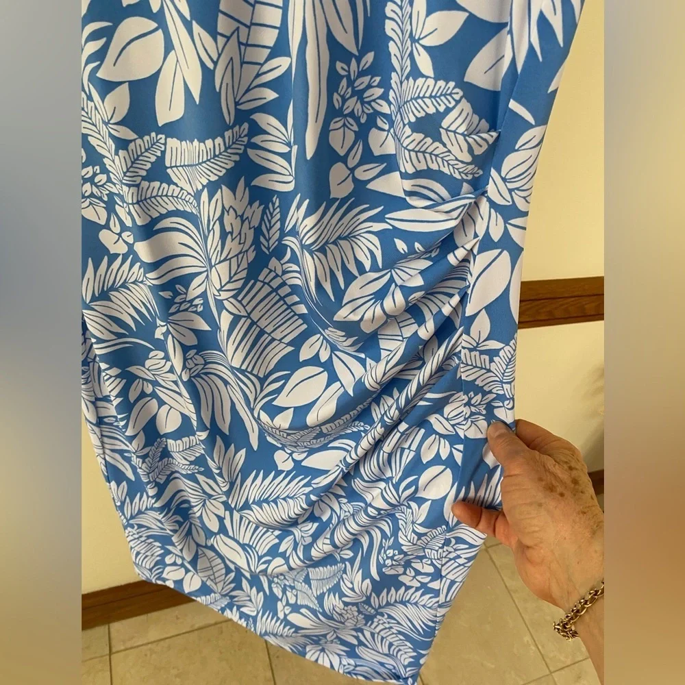 NWT Brooks Brothers beach tropical dress Small - Picture 6 of 8